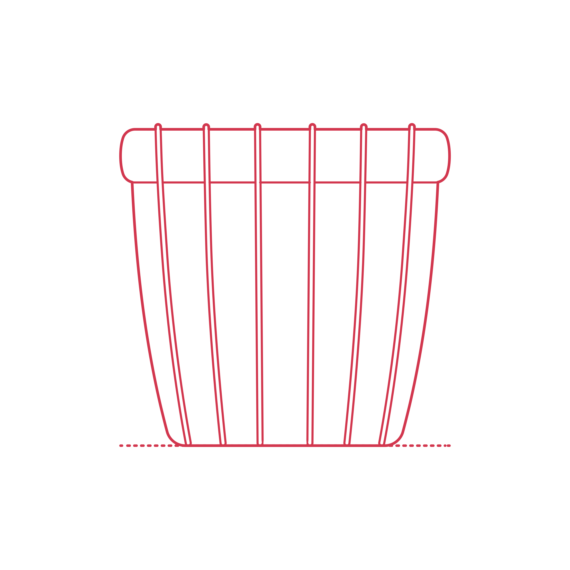 Objects Plant Pots Ikea Vallmofron Plant Pot Medium Silhouette Svg Vector Free Vectors